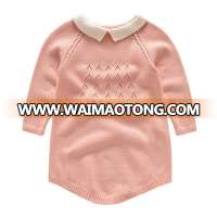 Infants & Toddlers clothing cotton Knitted Baby rompers Girls