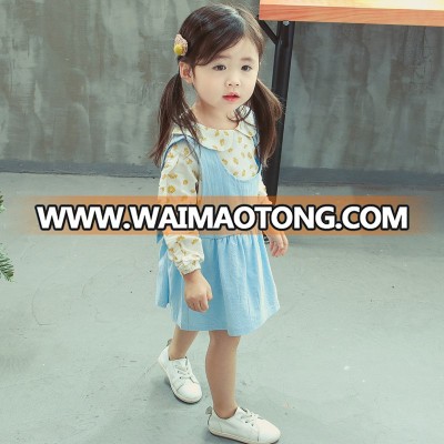 Little Girl Dress with Bow at Back