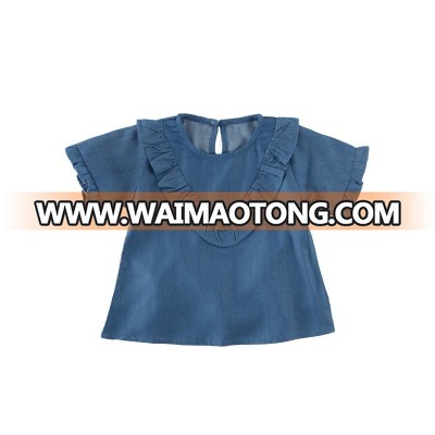 China Manufacturer Supply Baby Denim Dress