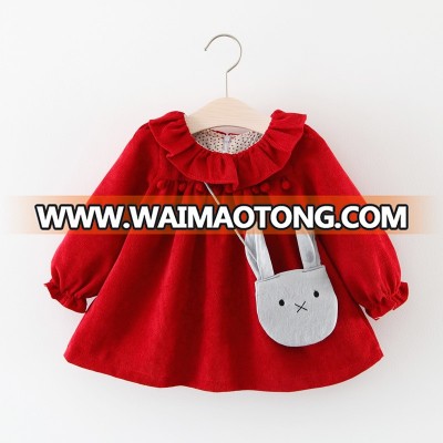 China Manufacturer OEM Dress Little Girls' Winter Wearing Design