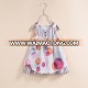 frock dress design for baby girl sleeveless printed baby dress cutting design