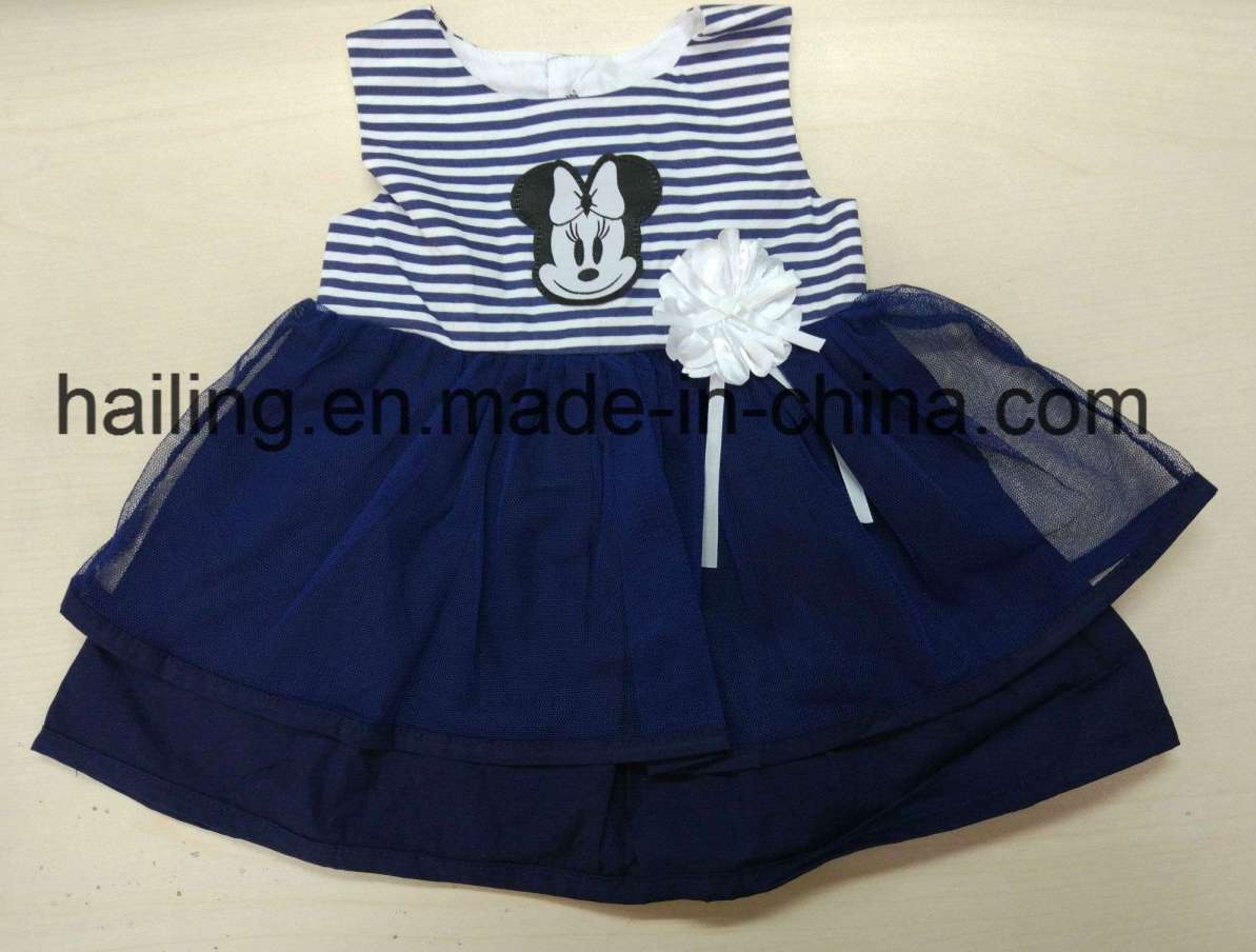 Girls Baby 100% Cotton 2017 New Dress